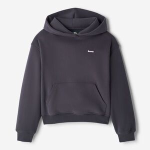 Roots Cloud Hoodie in Charcoal grey